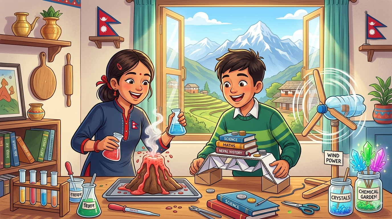 Fun and Easy STEM Experiments for Nepalese Students: Learn Science at Home with Nepali Items! – Education STEM blog by Hupen
