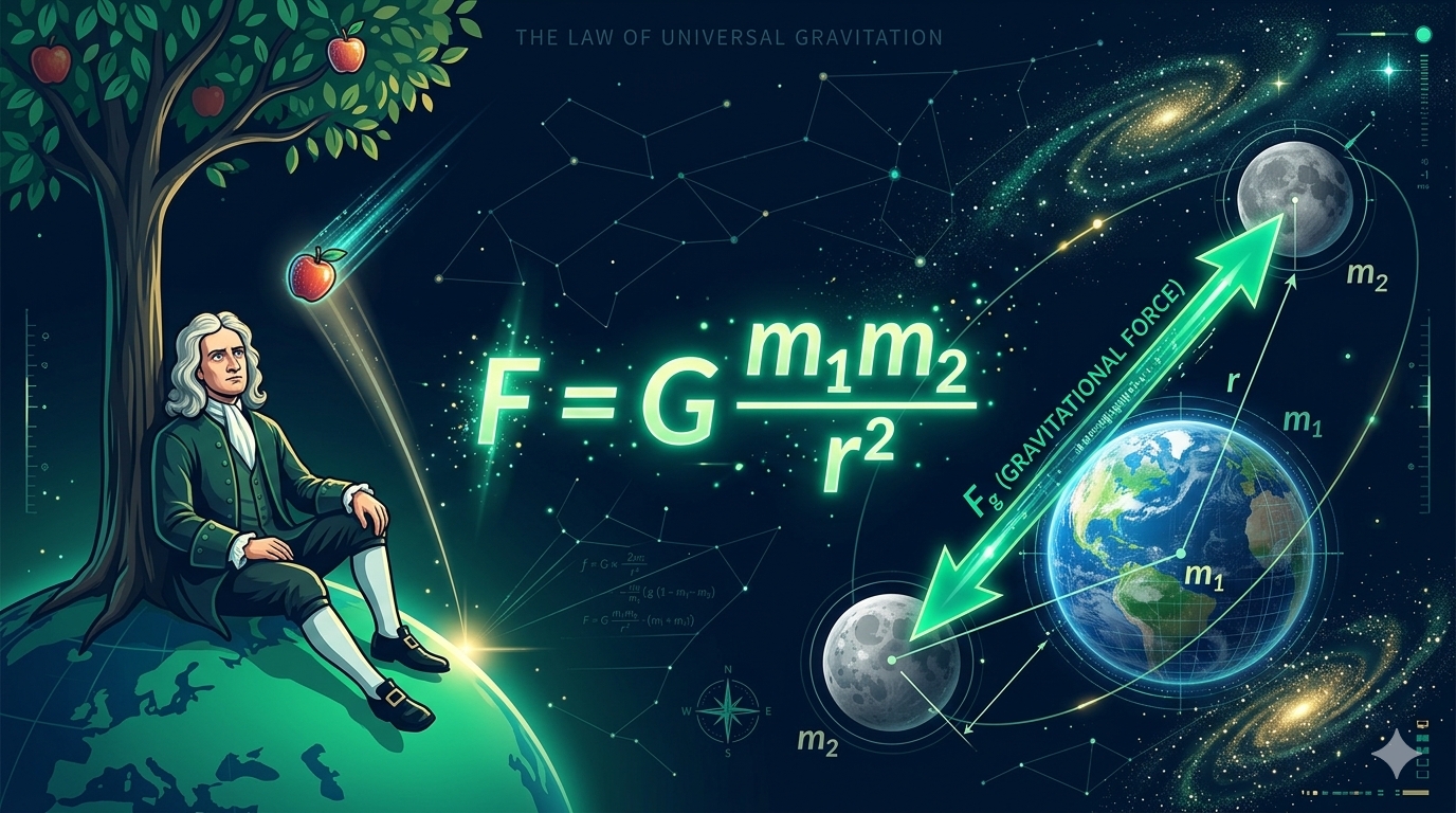 Newton’s Law of Gravitation: Formula, Derivation & Solved Problems