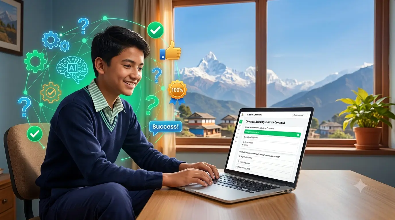 How to Use Hupen's AI MCQ Generator for SEE & NEB Students in Nepal – Feature Update blog by Hupen