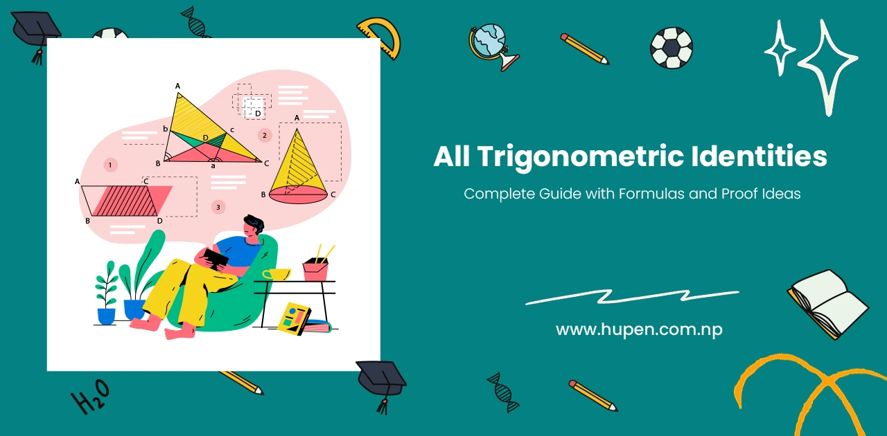 Trigonometric Identities – Complete Guide with Formulas, Proof Ideas & Examples – Trigonometry blog by Hupen